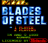 Blade title screen for GameBoy Color